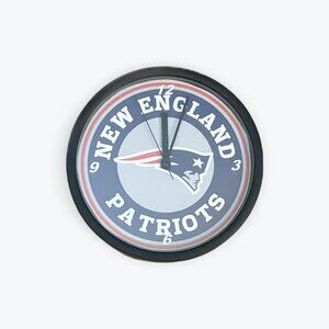 Patriots 9" Wall Clock